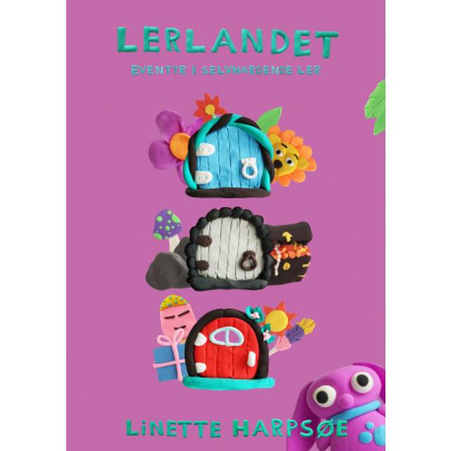 Billede af Lerlandet - Eventyr i selvhærdende ler (Hæftet, 2019)