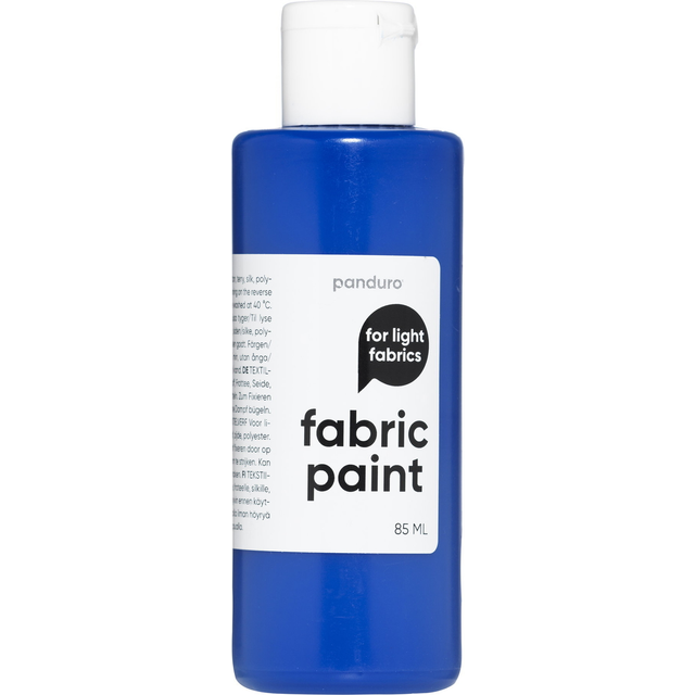 Billede af Panduro Fabric Paint 85 ml – blandblå tekstilfarve til lyst stof