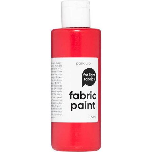 Billede af Panduro Fabric Paint 85 ml Rød Tekstilfarve