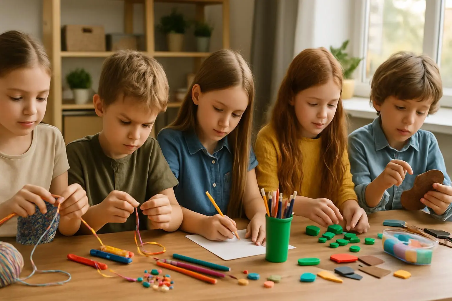 Top 5 håndarbejde-hobbyer for børn